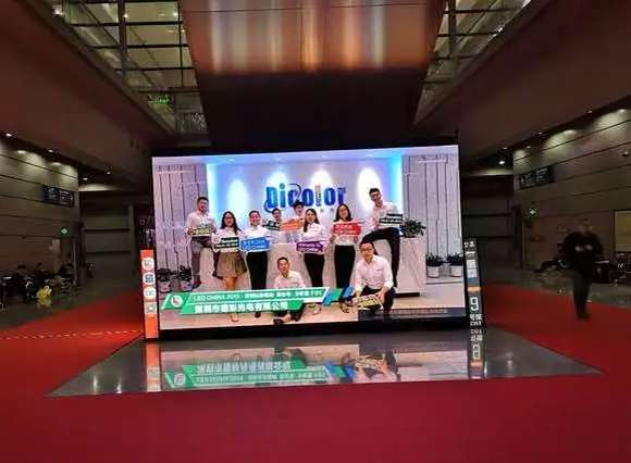 深圳LED CHINA展//深德彩炫目出場(chǎng)精彩亮相