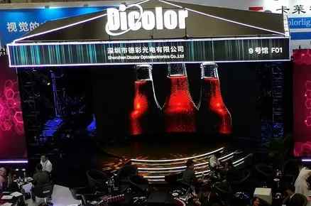 深圳LED CHINA展//深德彩炫目出場(chǎng)精彩亮相