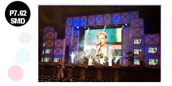 徳彩P7.62 led顯示屏