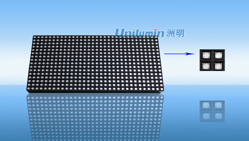 洲明LED籃球場屏B08